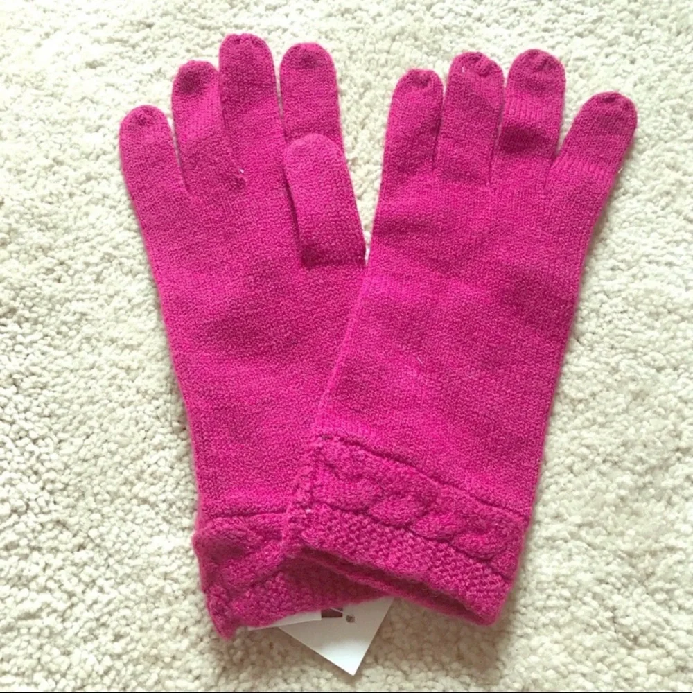 Ann Taylor Braided Gloves